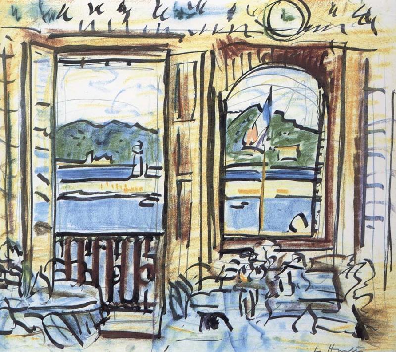 George Leslie Hunter The Cafe,Cassis